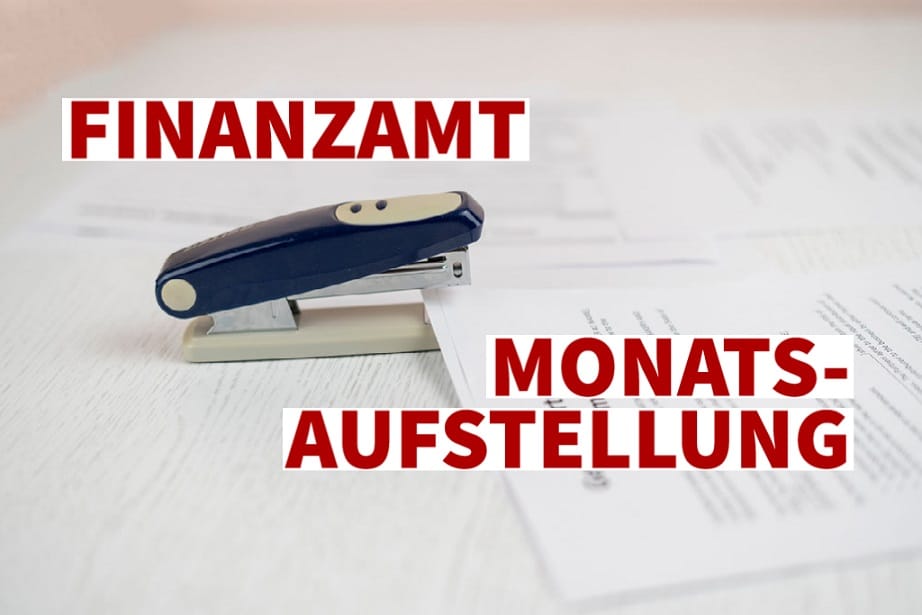 Eine Monatsaufstellung im Dentallabor erstellen