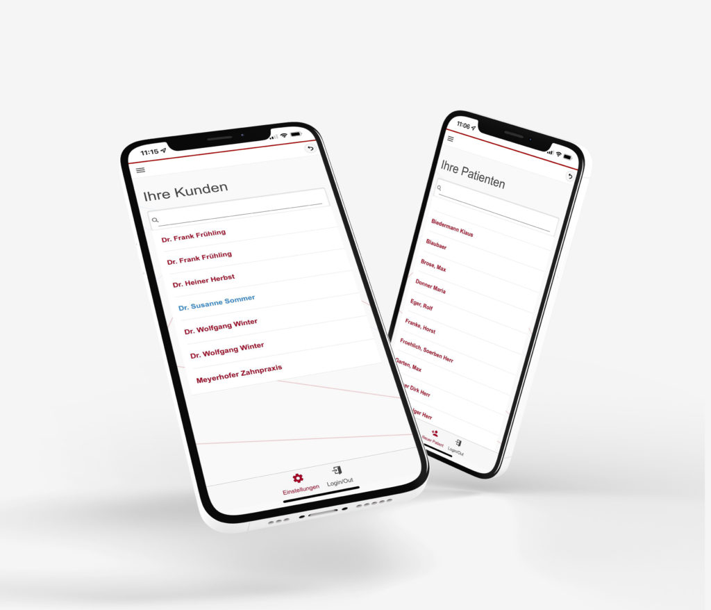 DENTAplus Cockpit für die mobile zahntechnische Abrechnung